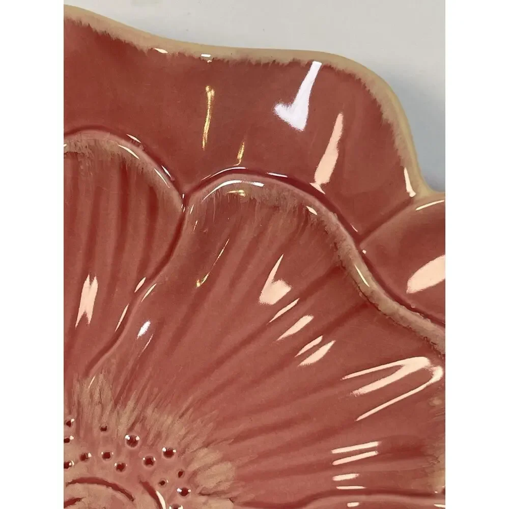 Set Of 2 Vintage Collectible Special Place Pink Floral 8.5” Plates